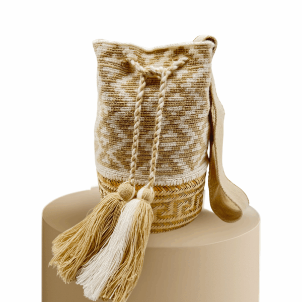 Canasto diseño - beige
