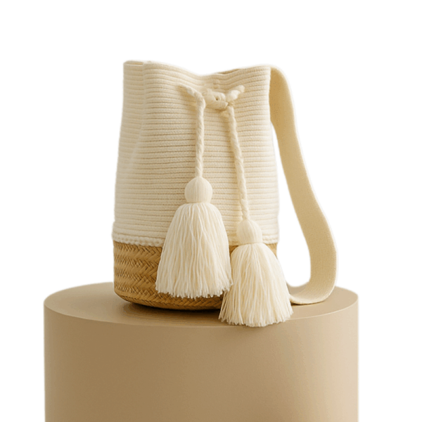 Canasto liso - Blanco