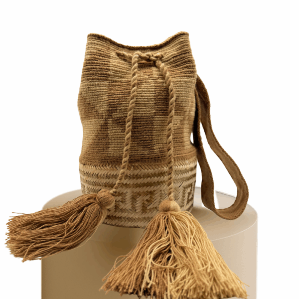 Canasto diseño - café